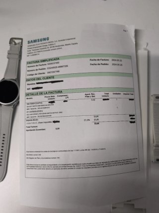 Samsung Galaxy Watch6 Classic Plata
