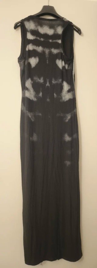 Vestito lungo estivo con stampa tigre