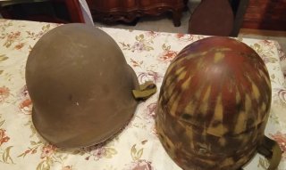 Casco militar antiguo