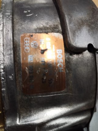 Alternador Porsche 924 14V 75A