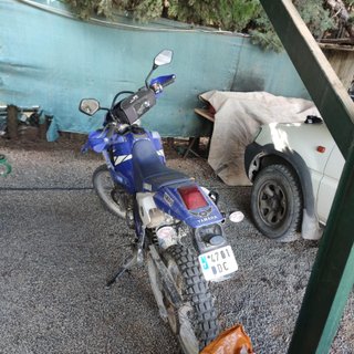 Yamaha DT 125 RE Azul/Blanco