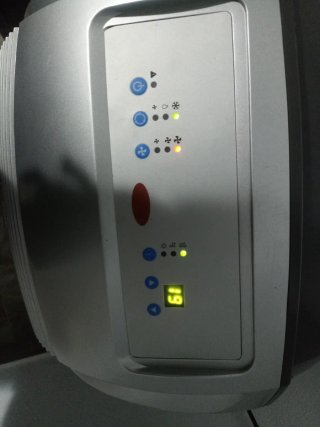 Aire Acondicionado Portátil Plata
