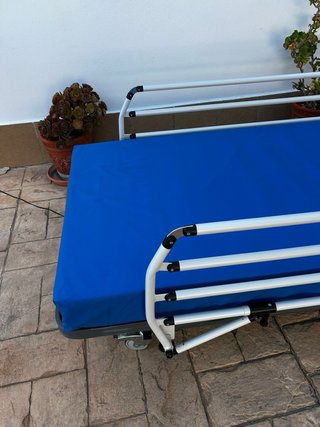 Cama articulada eléctrica sin cabecero ni piecero