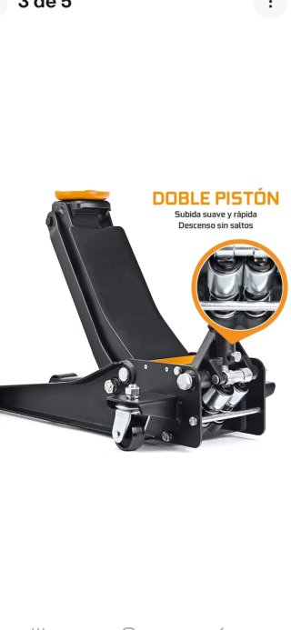 Gato Hidráulico 3T BSN TOOLS doble piston SE ENVIA