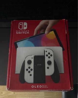 Nintendo Switch OLED Blanca