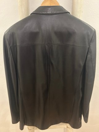 Americana de Piel Hombre Negra