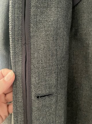 Abrigo Stella McCartney x H&M Lana Gris