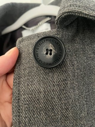 Abrigo Stella McCartney x H&M Lana Gris