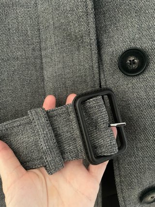 Abrigo Stella McCartney x H&M Lana Gris