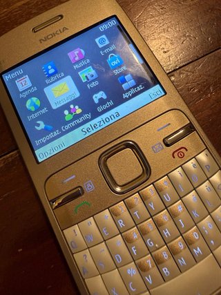 Nokia C3 Vintage Bianco/Oro