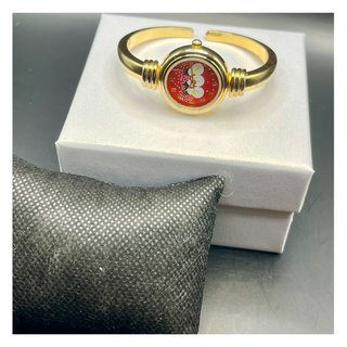 Orologio Bangle Vintage Natalizio con Pupazzi