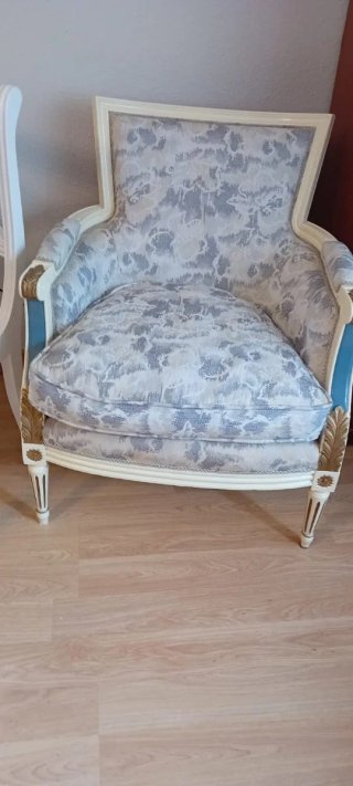 Sillón antiguo restaurado