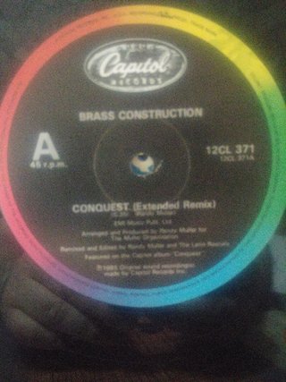 Vinilo Brass Construction - Conquest Zig Zag