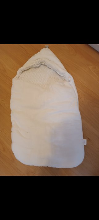 Saco capazo Zara Home blanco