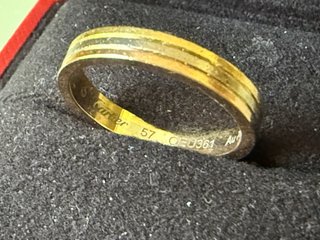 Anillo Cartier Oro tres oros TRINITY