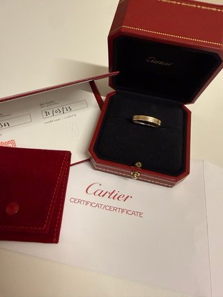 Anillo Cartier Oro tres oros TRINITY