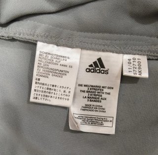Vintage Adidas Grey Track Jacket - Size L - Diputa
