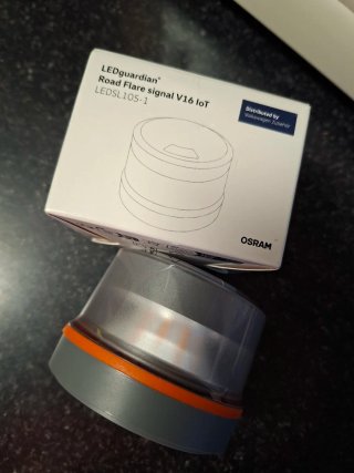 Luz de emergencia V16 Osram