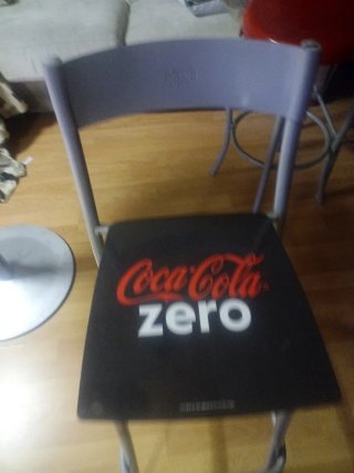 Taburete alto Coca-Cola Zero