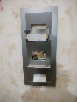 Portariviste Metallico Ikea Argento