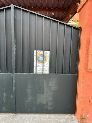 Cancelas de hierro de 2 hojas