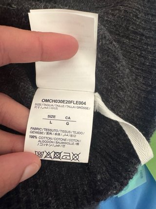 Maglione Off-White Beige/Grigio