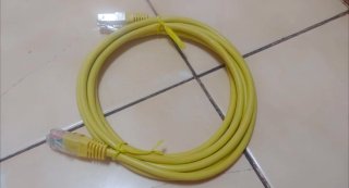 Cabo de Rede Ethernet 1.5m Amarelo