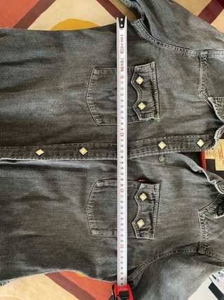 Camisa tejana Levi's gris