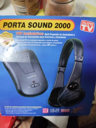 Auriculares Inalámbricos Porta Sound 2000