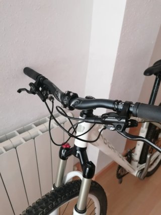 Bicicleta Montaña Rockrider Blanca