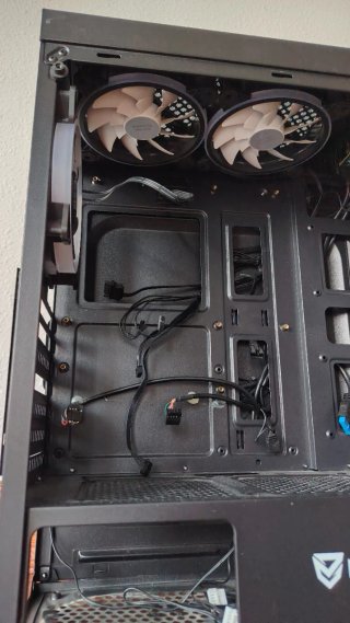 Nfortec Lynx Cristal Templado RGB Negra