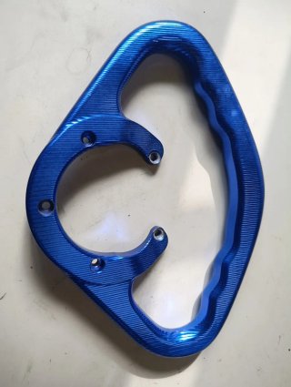 Asidero pasajero Suzuki GSXR 600 Azul