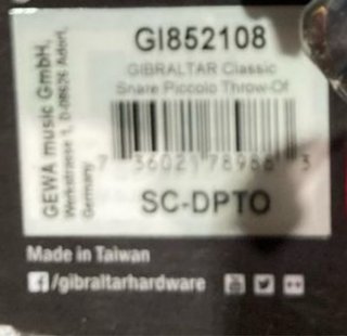 Gibraltar GI852108 Classic tensor caja