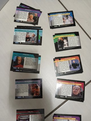 Carte Star Trek - Blocco Collezionismo
