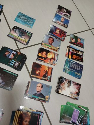 Carte Star Trek - Blocco Collezionismo