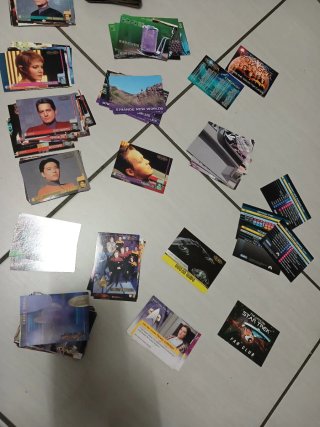 Carte Star Trek - Blocco Collezionismo