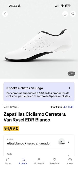 Zapatillas Ciclismo Van Rysel