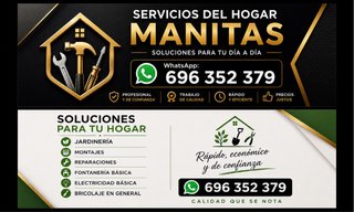 Fontanero, electricista.