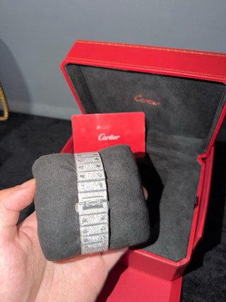 Reloj Cartier Santos Diamantes