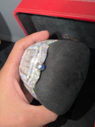 Reloj Cartier Santos Diamantes
