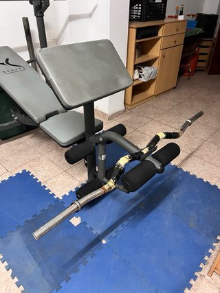 Banco Musculación Domyos 3en1 plegable