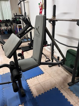 Banco Musculación Domyos 3en1 plegable