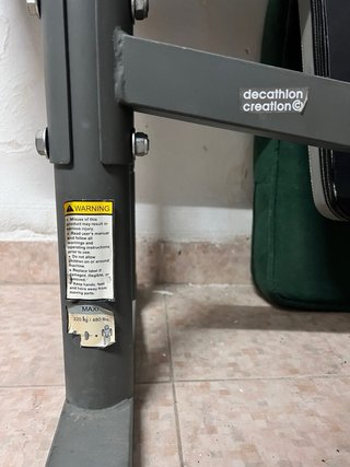 Banco Musculación Domyos 3en1 plegable