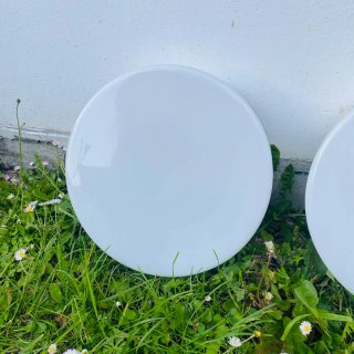 Lámpara/plafón  redondo 34 cm blanco moderno