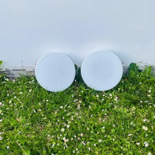 Lámpara/plafón  redondo 34 cm blanco moderno