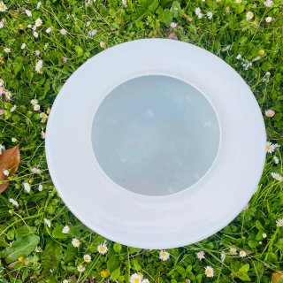 Lámpara/plafón  redondo 34 cm blanco moderno