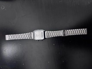 Casio AQ-230 Reloj Analógico-Digital Plata