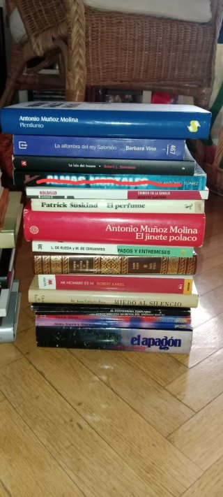 Libros variados. 3 libros 6€. Unidad 3€