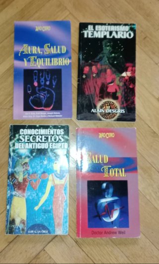 Libros variados. 3 libros 6€. Unidad 3€