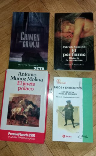 Libros variados. 3 libros 6€. Unidad 3€